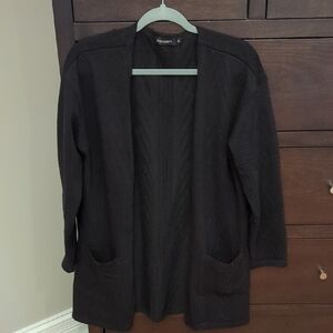 Elegant Black Women's Cardigan